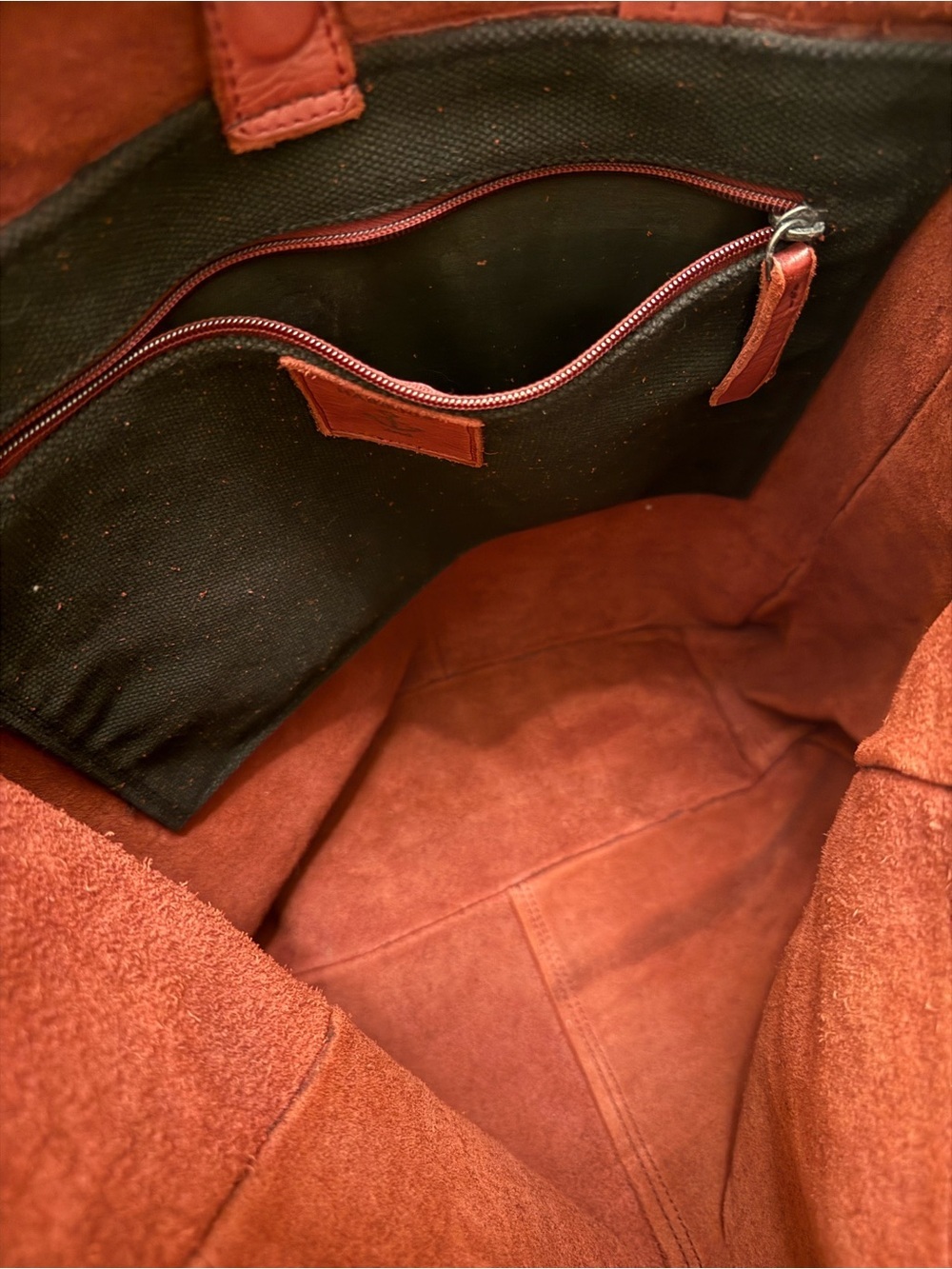 Harbour 2nd Elbe Leather Shopper Tote Bag - Picture 6 of 14